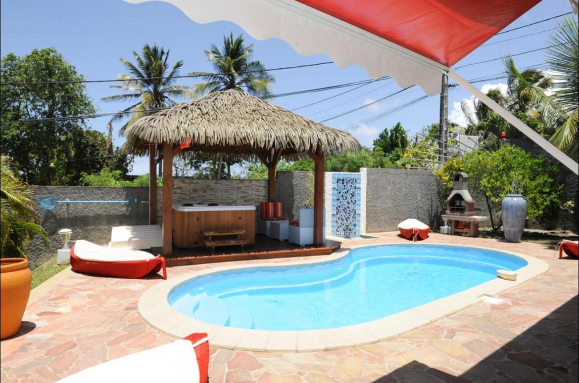 Villa La Baie Des Bambous Le Moule Esterno foto